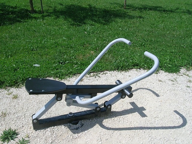 Hydraulic stationary rower