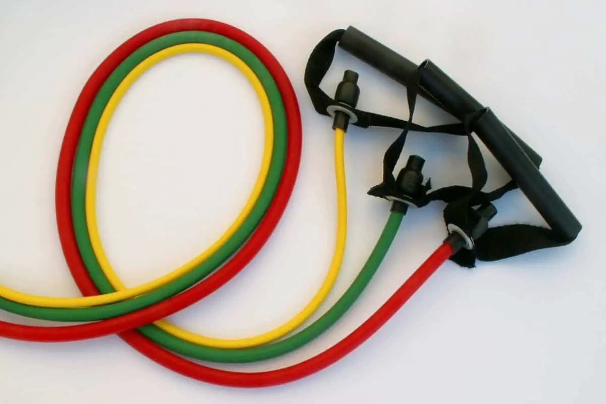 Image of a tube resistance band