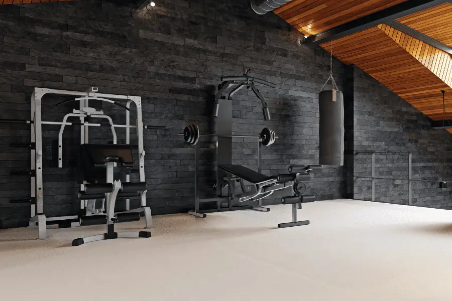 Image of a multi gym in a home gym